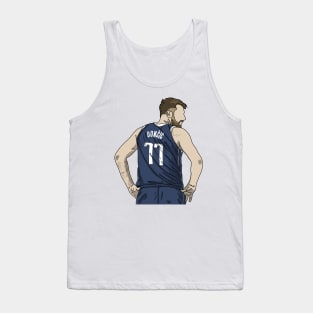 Luka Doncic Back Tank Top